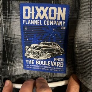 Womens THE BOULEVARD M DIXXON FLANNEL